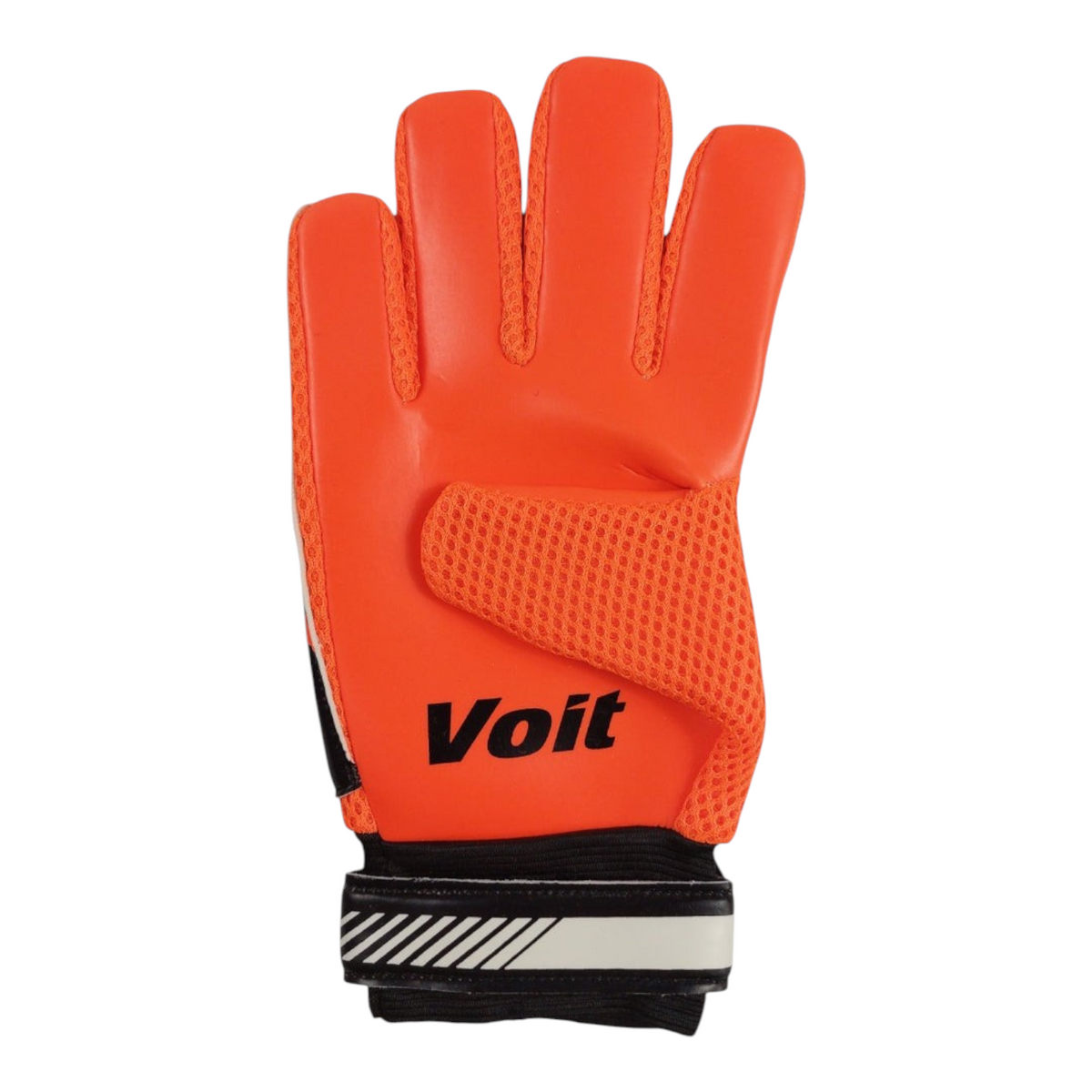 Guante de portero Radach Sports Voit Prime en color naranja con malla transpirable y cierre de muñeca ajustable
