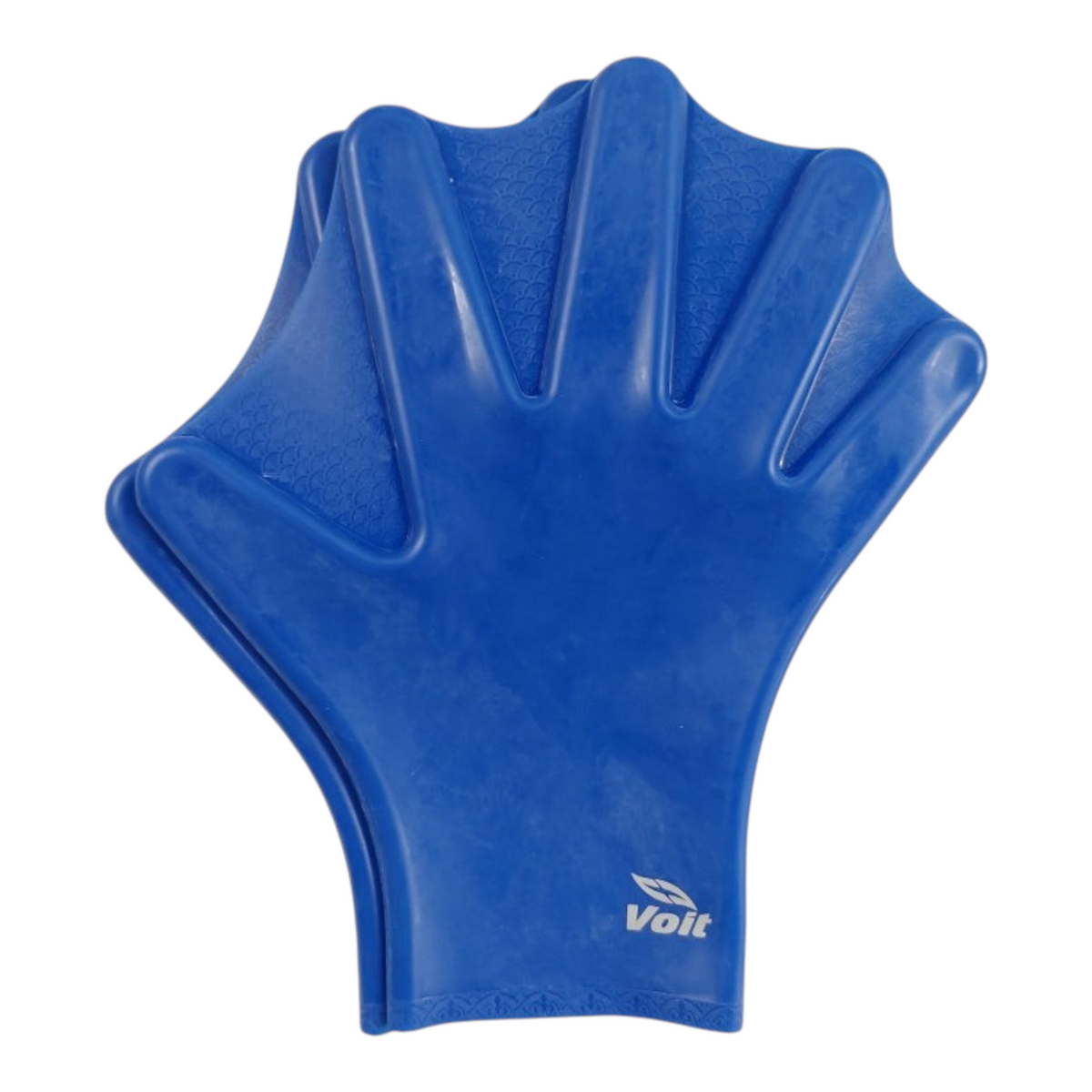 Guantes de natación Radach Sports Voit de silicona azul con diseño palmeado para entrenamiento de resistencia