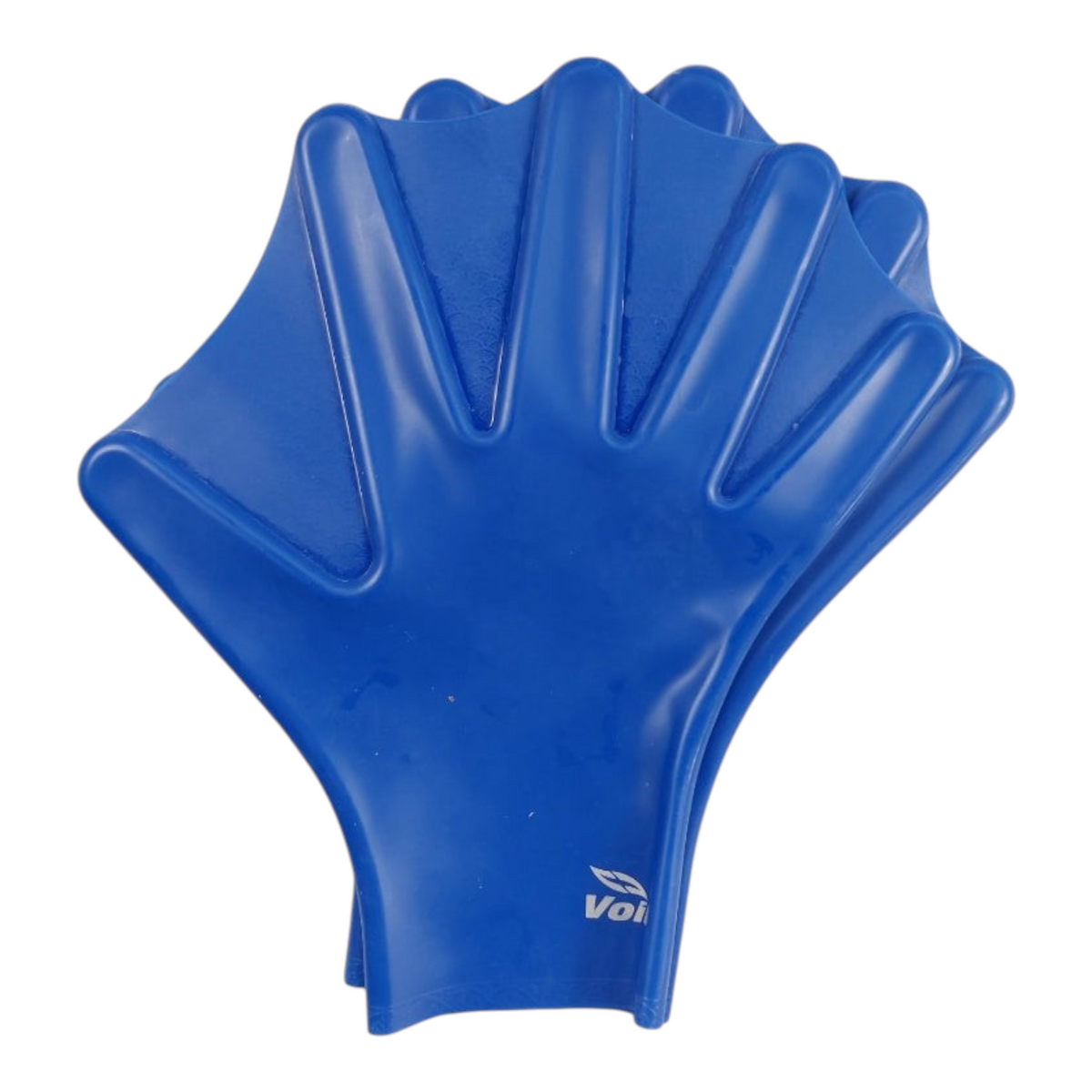 Guantes de natación Radach Sports Voit de silicona azul con diseño palmeado para entrenamiento de resistencia