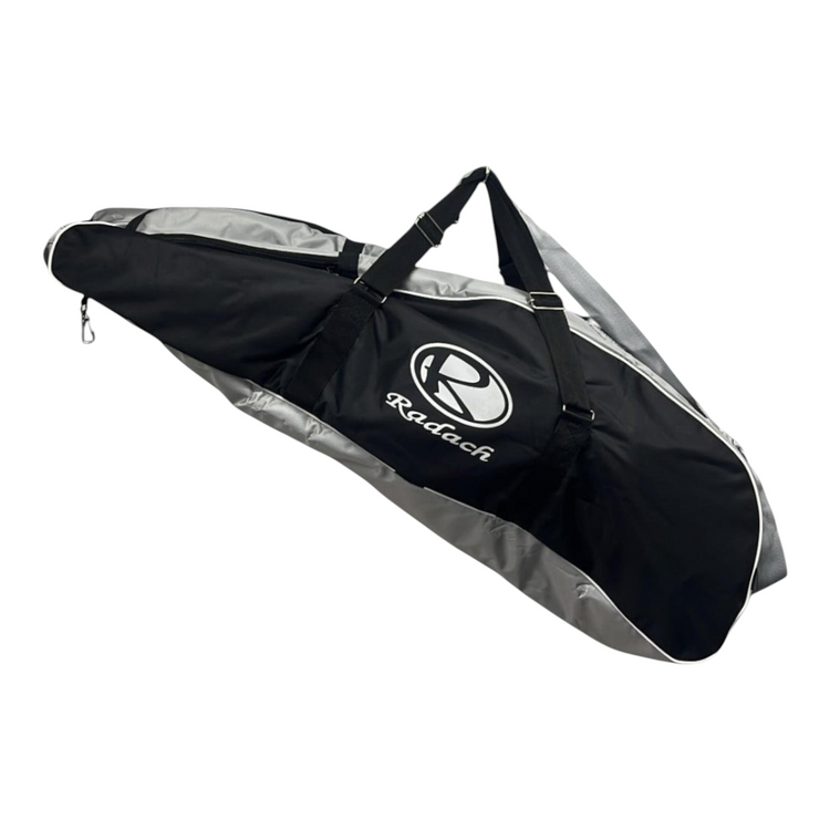 Maleta Radach Sports para bate de béisbol y sóftbol en color negro y gris con correas resistentes