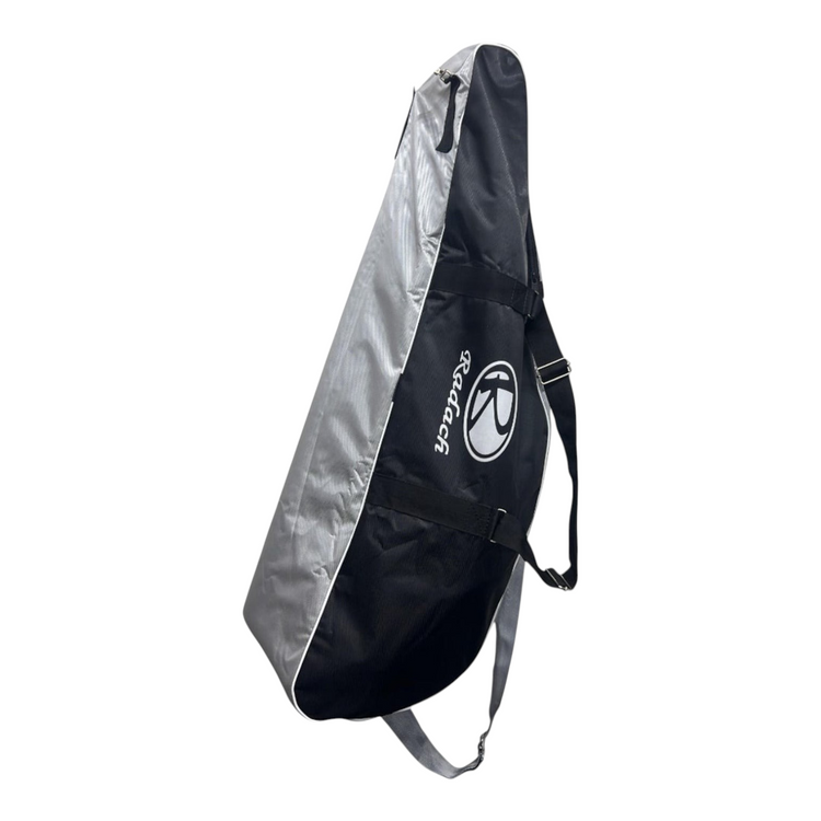 Maleta Radach Sports para bates de béisbol y sóftbol en color negro y gris con correa ajustable