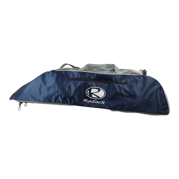 Maleta Radach Sports Tote 2.0 para beisbol y softbol en color azul marino con detalles grises y logo frontal