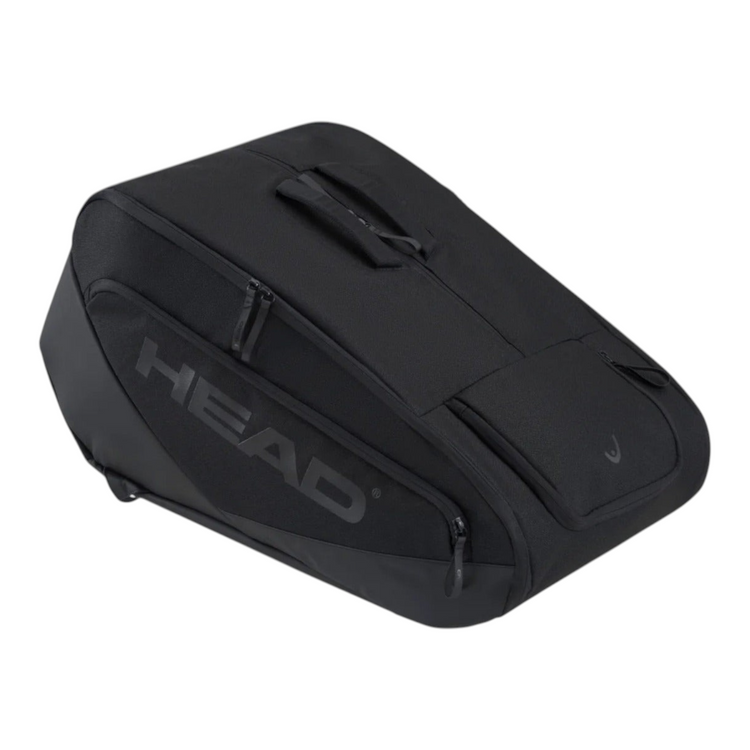 Maleta paletero Radach Sports Head Pro X L en color negro, fabricada con materiales reciclados y compartimentos térmicos