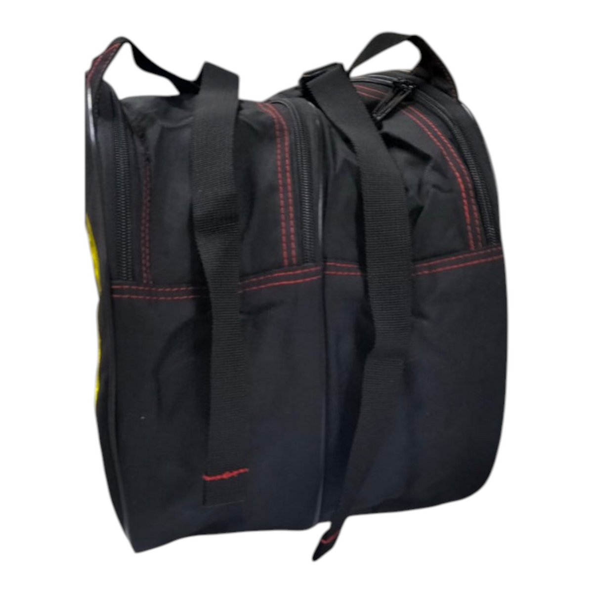 Maleta raquetero Head Tour M 6r color negro con costuras rojas de Radach Sports para equipo de tenis