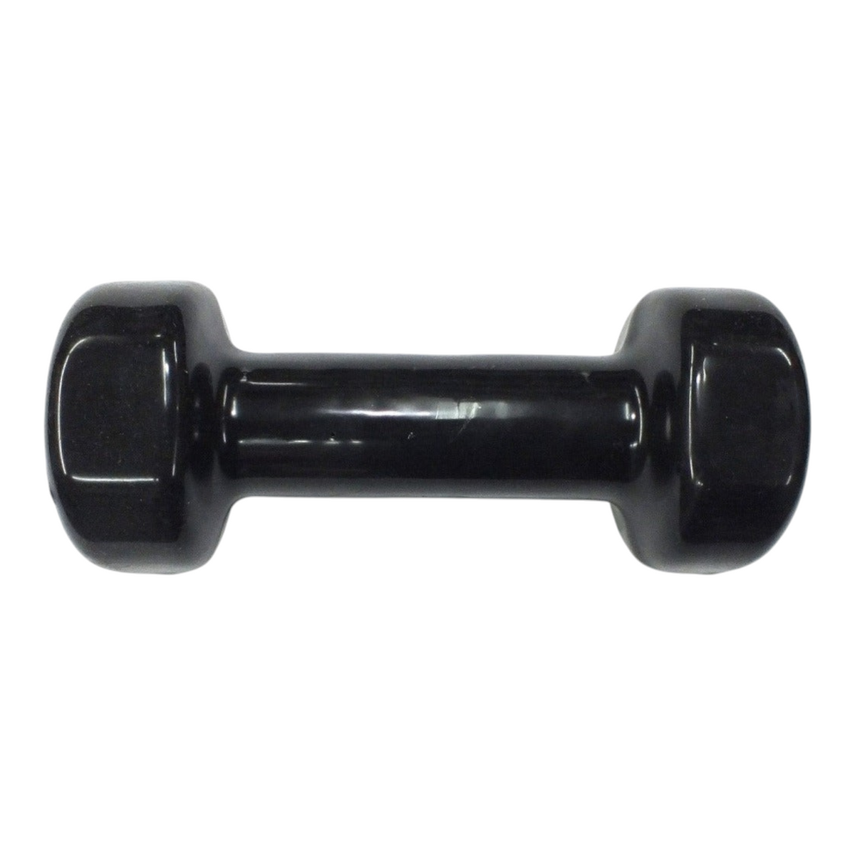 Mancuerna Radach Sports de 2 kg en color negro con recubrimiento de hule para un agarre cómodo y seguro