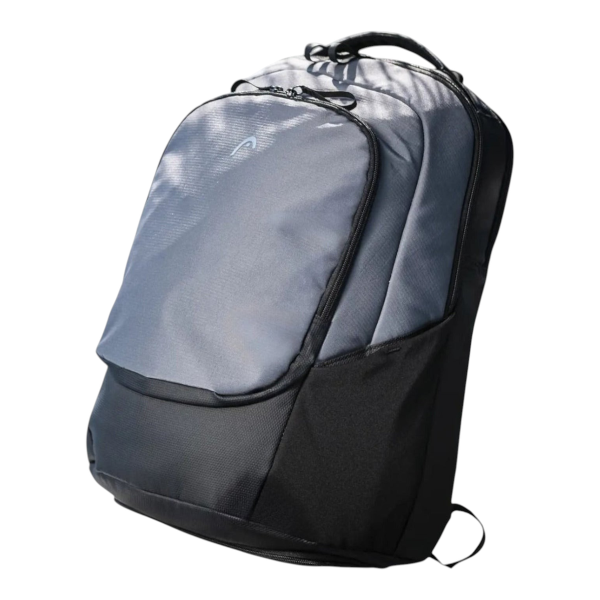 Mochila Radach Sports Head Pro X 30L en color negro y gris, fabricada con materiales reciclados para tenis y pádel.