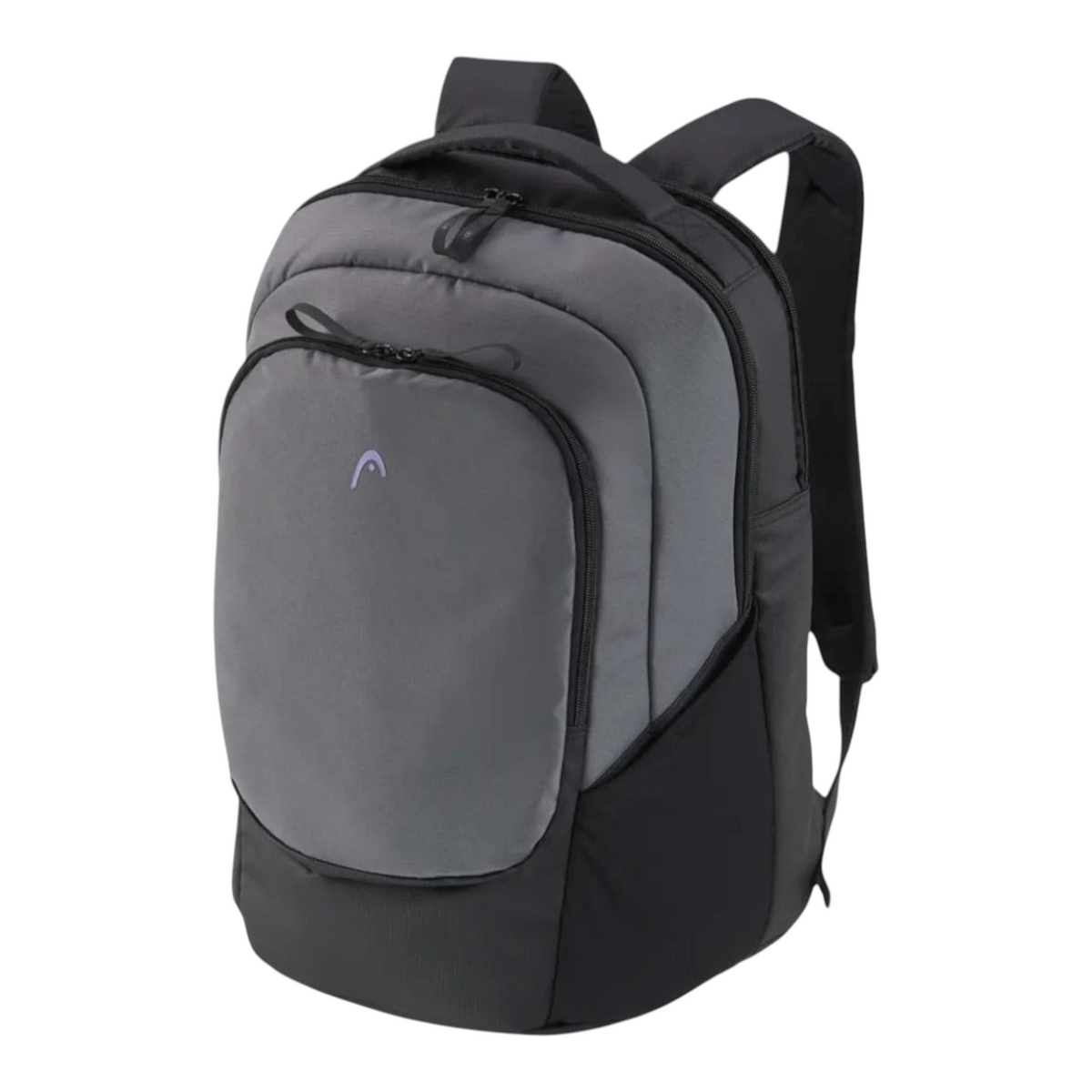 Mochila Radach Sports Head Pro X 30L en color negro y gris, fabricada con materiales reciclados para tenis y pádel.