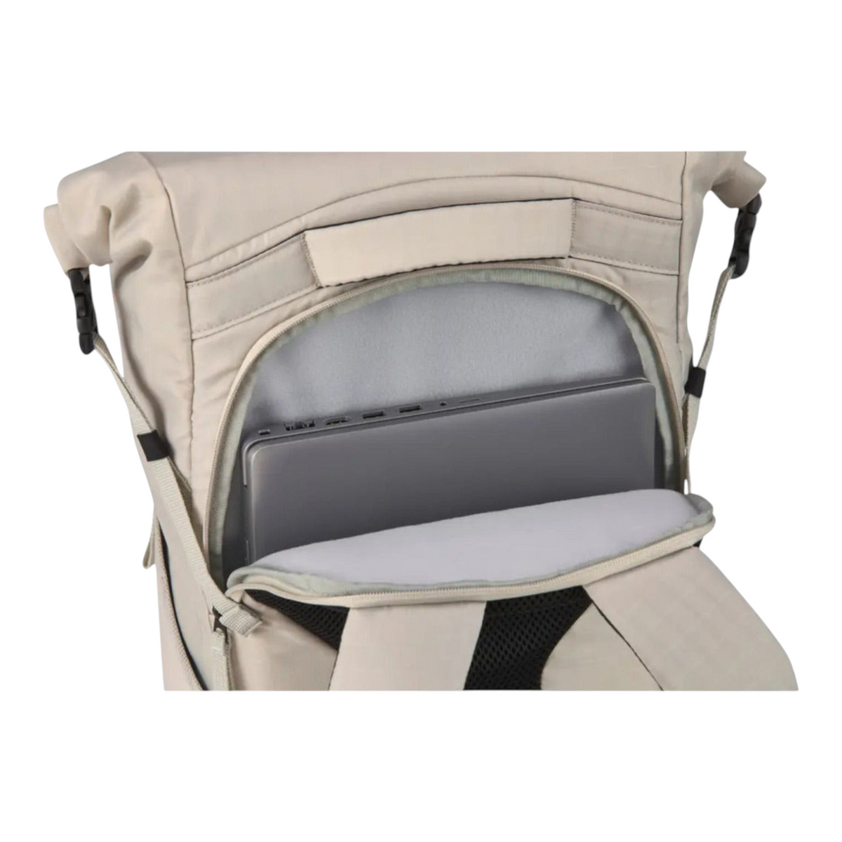 Mochila Radach Sports Head Tour con compartimento acolchado para laptop en color beige