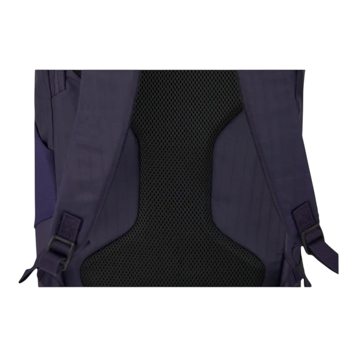 Detalle de la parte trasera de la mochila Radach Sports Head Tour con panel de malla acolchado y correas ajustables