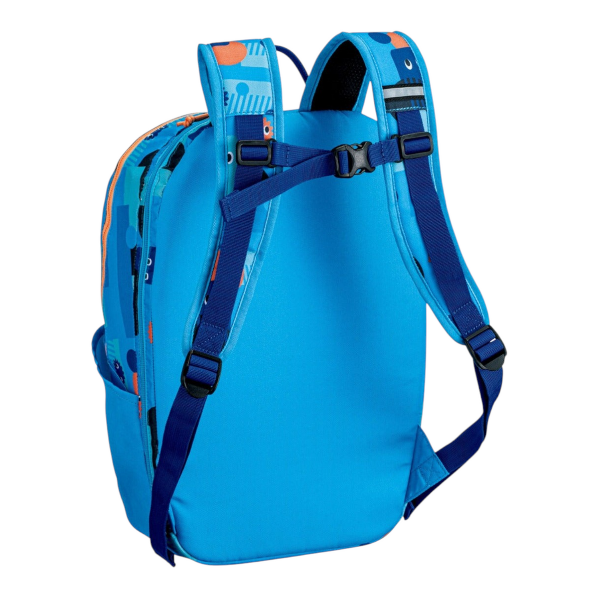 Mochila junior Yonex de Radach Sports en color azul con correas acolchadas ajustables y diseño estampado moderno.