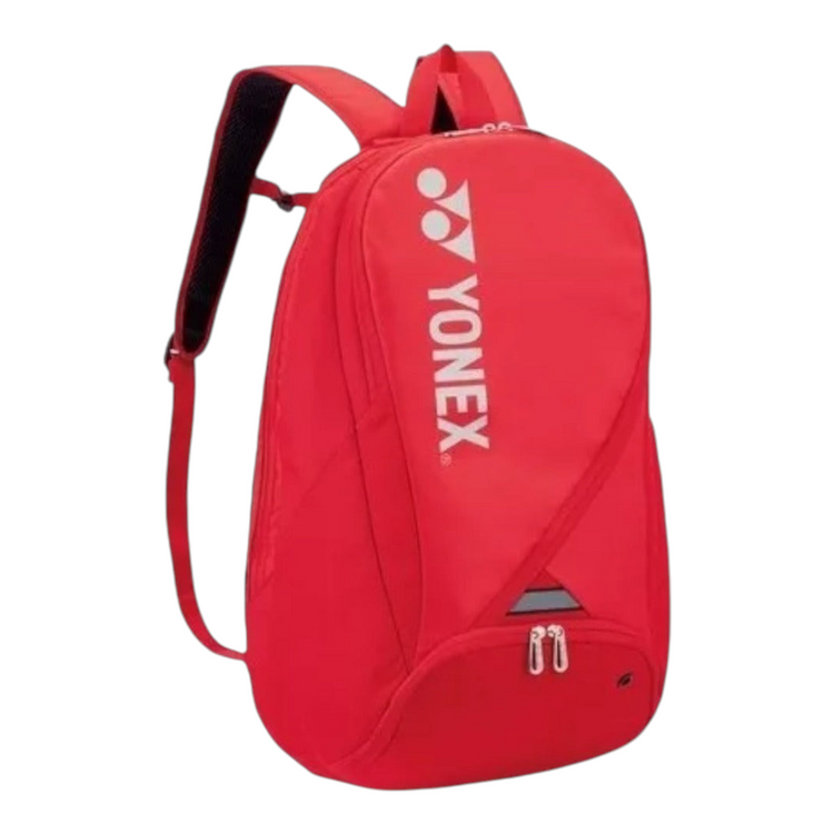 Mochila de tenis Radach Sports Yonex Pro Backpack S en color rojo tango con compartimento para raqueta