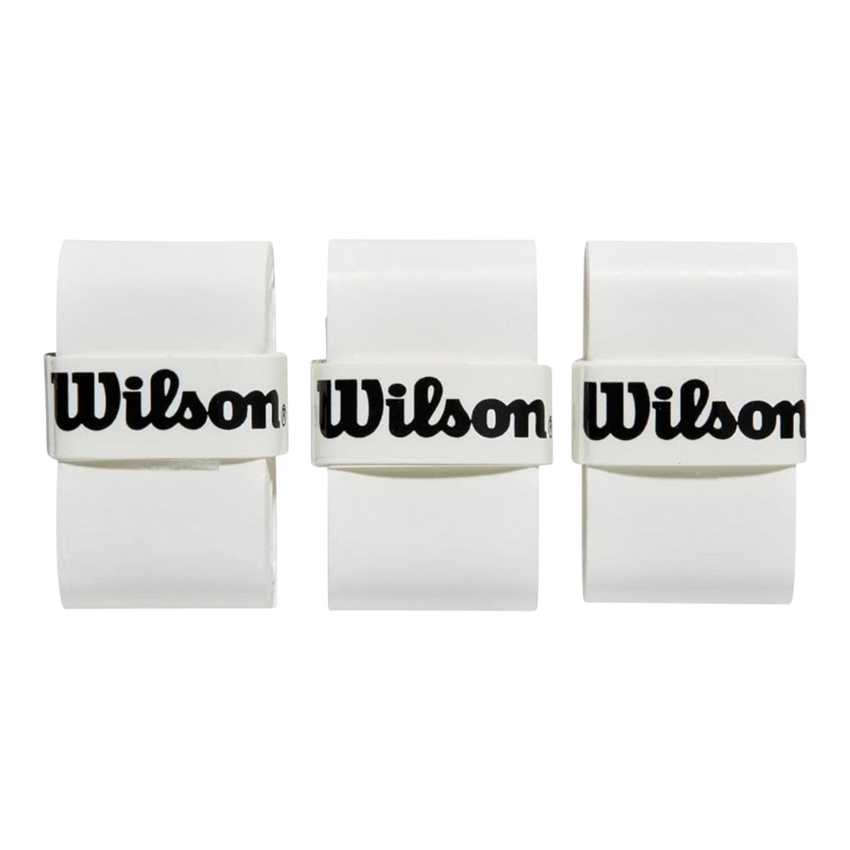 Pack de 3 overgrips blancos Wilson Pro para pala de pádel con superficie adherente, disponibles en Radach Sports