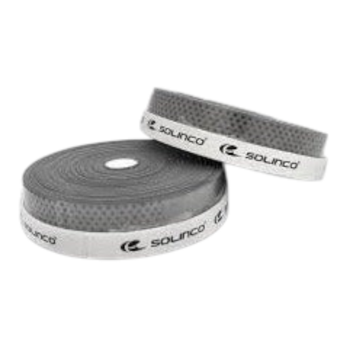Overgrip de poliuretano gris Solinco de Radach Sports, paquete de 30 unidades para raquetas de alto rendimiento