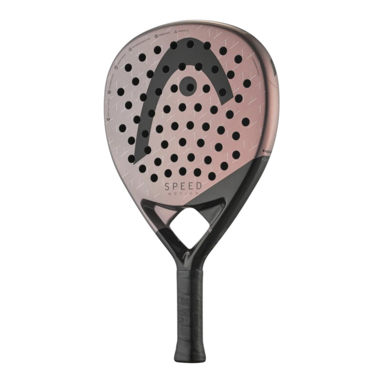 Pala de pádel Radach Sports Head Speed Motion 2025 en color cobre y negro con tecnología Auxetic 2.0