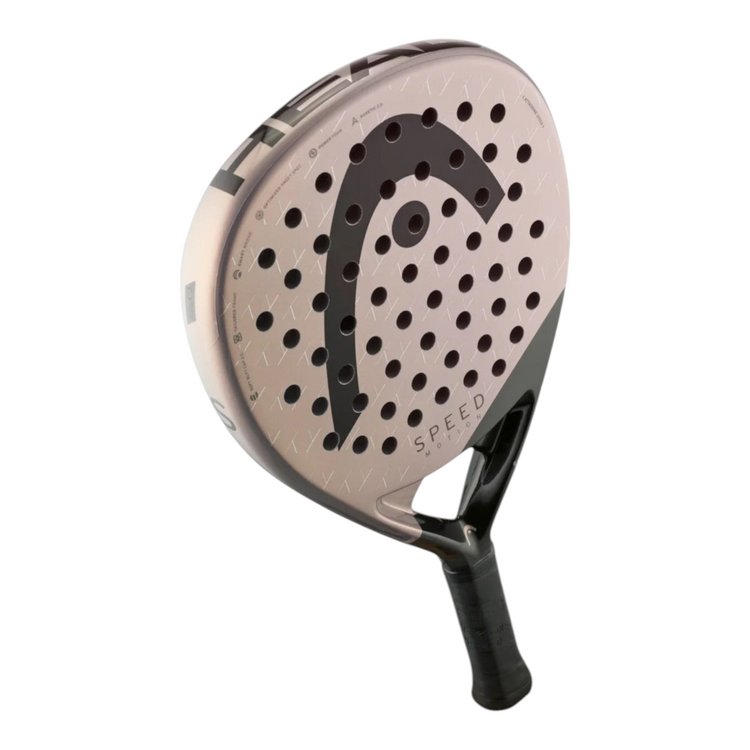 Pala de pádel Radach Sports Head Speed Motion 2025 en color cobre con diseño híbrido y tecnología Auxetic 2.0.