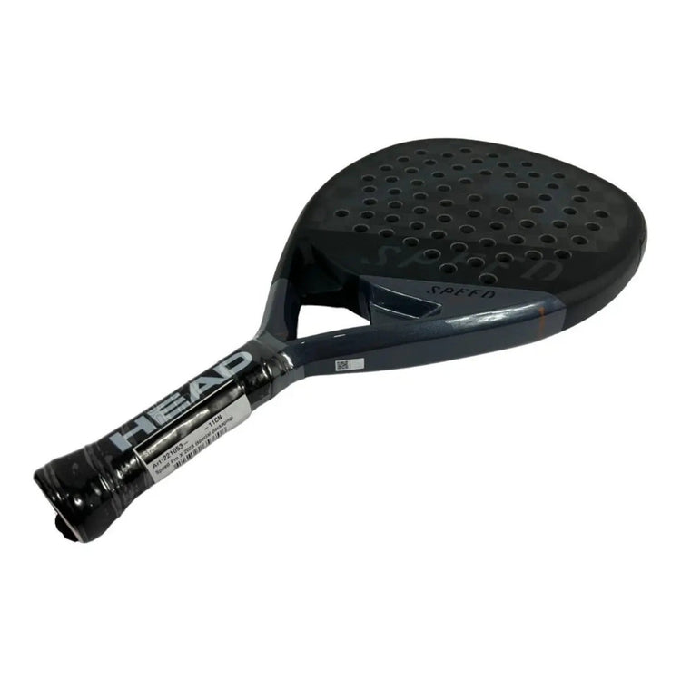 Pala de padel Radach Sports Head Speed Pro X 2023 en color negro con acabado brillante y diseño profesional