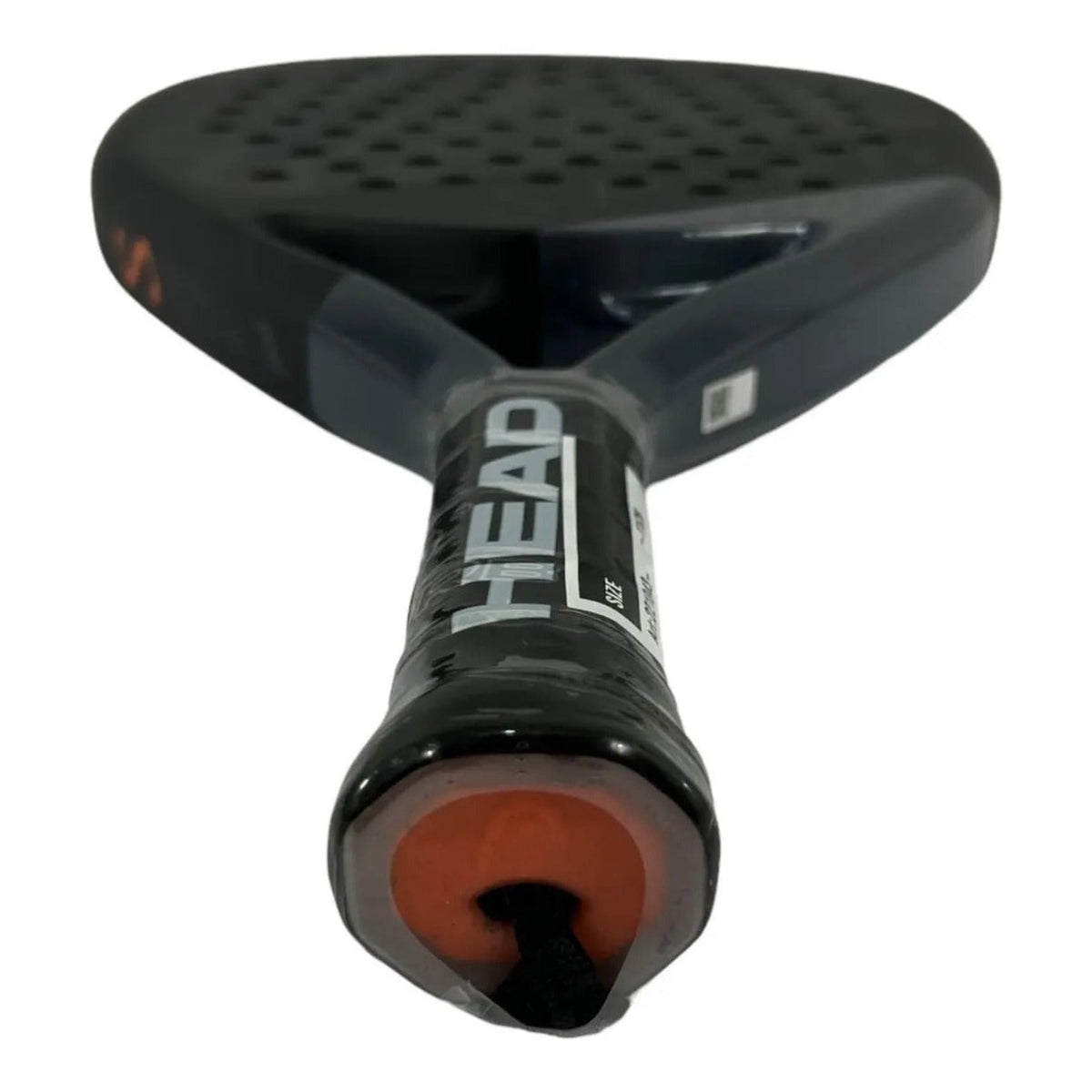 Pala de padel Head Speed Pro X 2023 de Radach Sports en color negro con detalles naranjas y mango envuelto