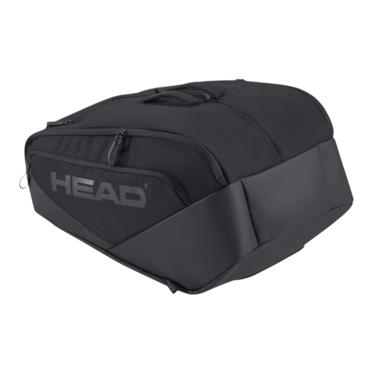 Paletero Radach Sports Head Pro X L en color negro, fabricado con materiales reciclados y compartimento térmico.