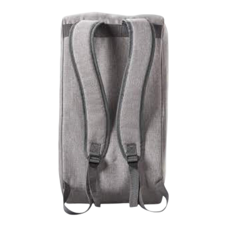 Paletero Wilson Padel Team Bag gris de Radach Sports con correas acolchadas para llevar como mochila