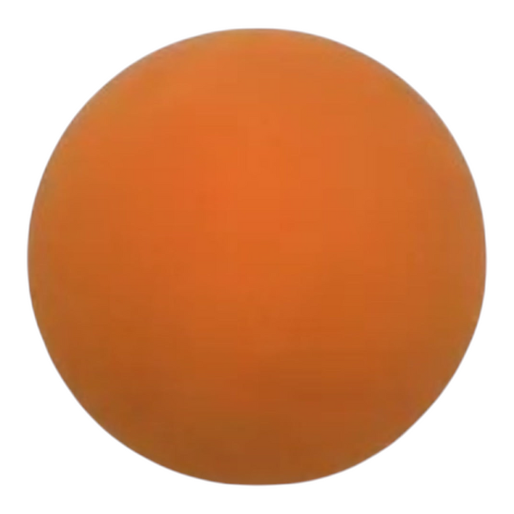 Pelota naranja recreativa para frontenis de Radach Sports con superficie lisa y diseño resistente