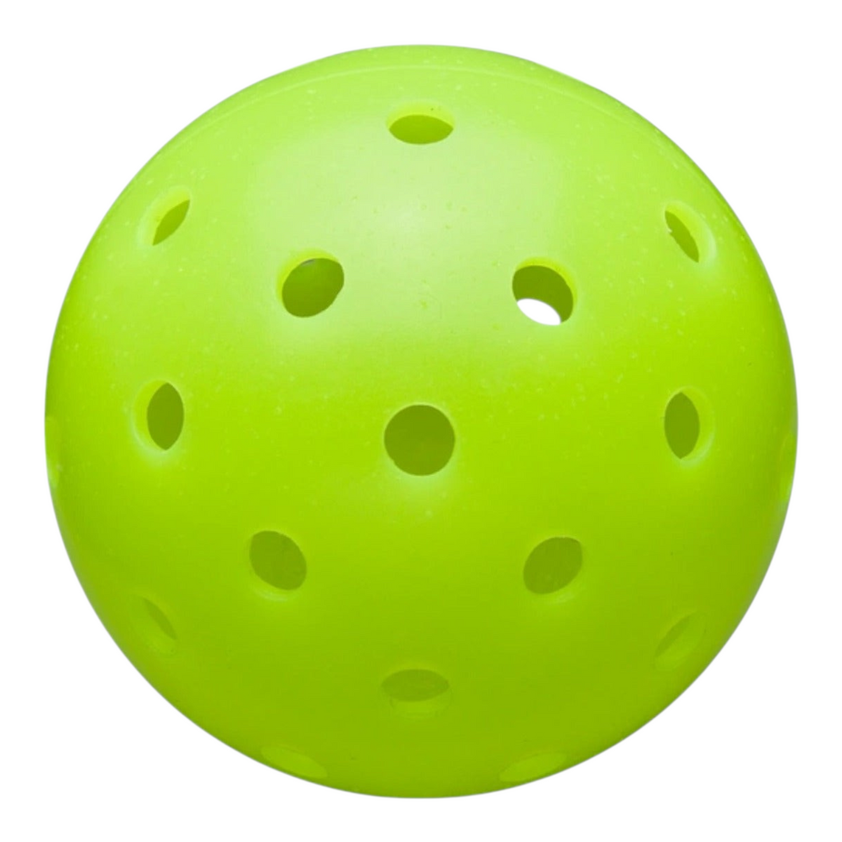 Pelota de pickleball Wilson Max 40 de color amarillo neón con 40 perforaciones para uso en exteriores de Radach Sports