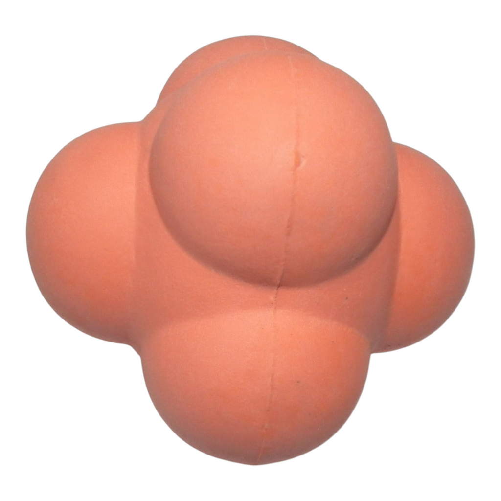 Pelota de reacción Radach Sports color naranja para entrenamiento de reflejos y agilidad