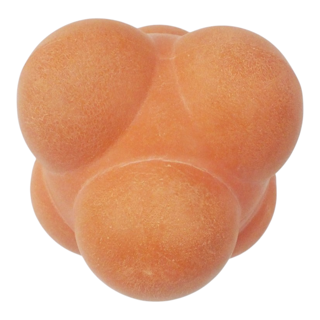 Pelota de reacción Radach Sports color naranja para entrenamiento de reflejos y agilidad