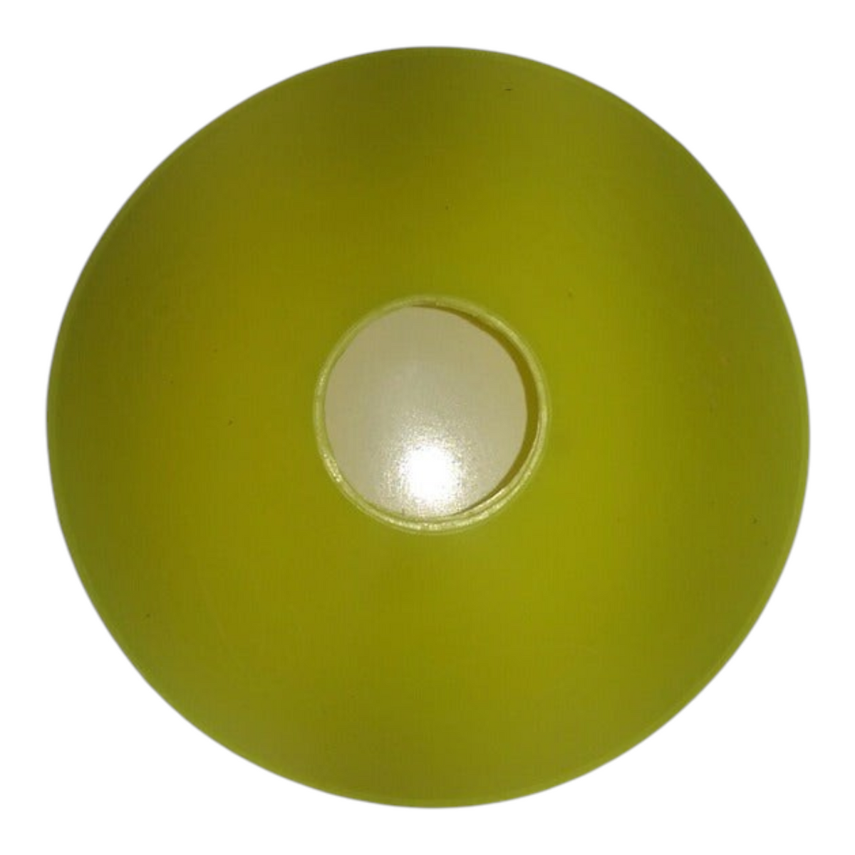 Plato de entrenamiento Radach Sports color amarillo brillante para ejercicios de agilidad y delimitación de campo