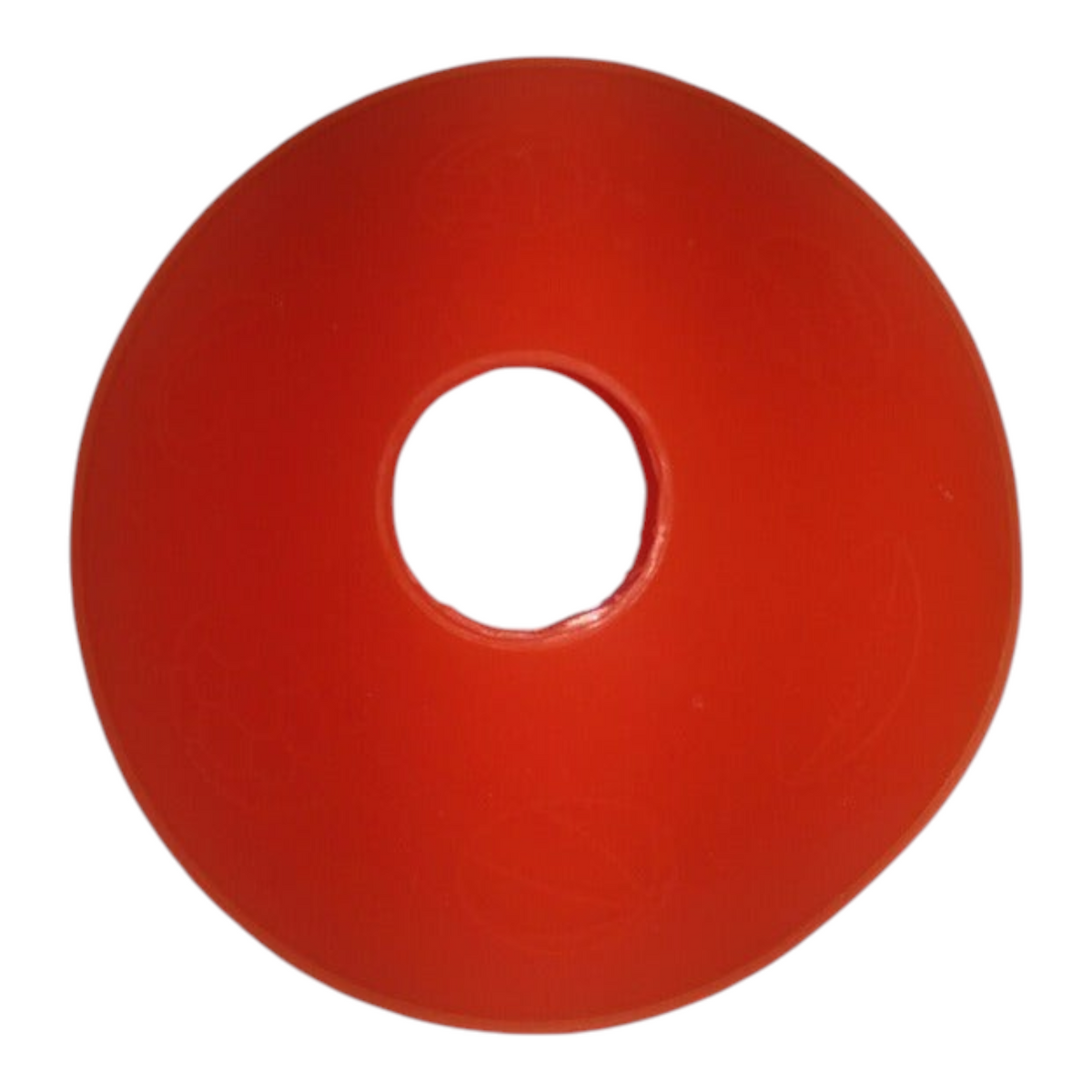 Plato de entrenamiento Radach Sports color rojo para ejercicios de agilidad y deportes