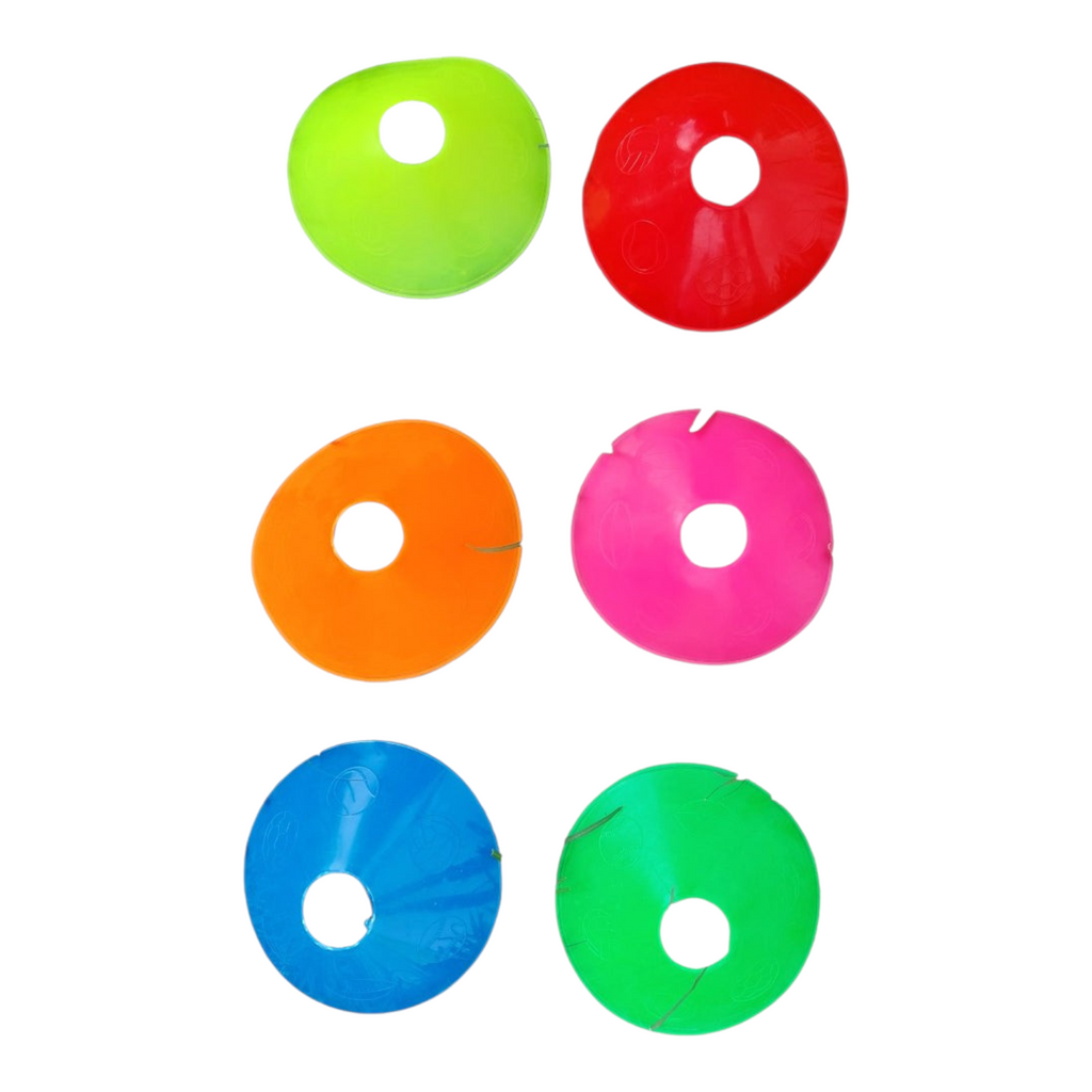 Platos de entrenamiento Radach Sports de colores variados para ejercicios de agilidad y deportes