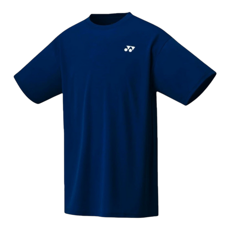Playera deportiva Radach Sports Yonex azul marino de poliéster con tecnología de enfriamiento y protección UV