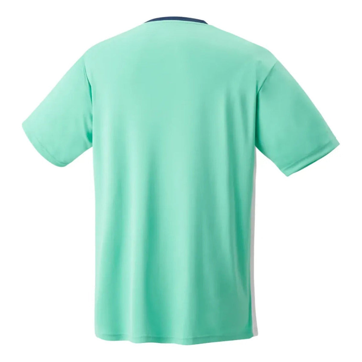 Vista trasera de la playera deportiva Radach Sports Yonex Team color menta de poliéster para tenis y pádel