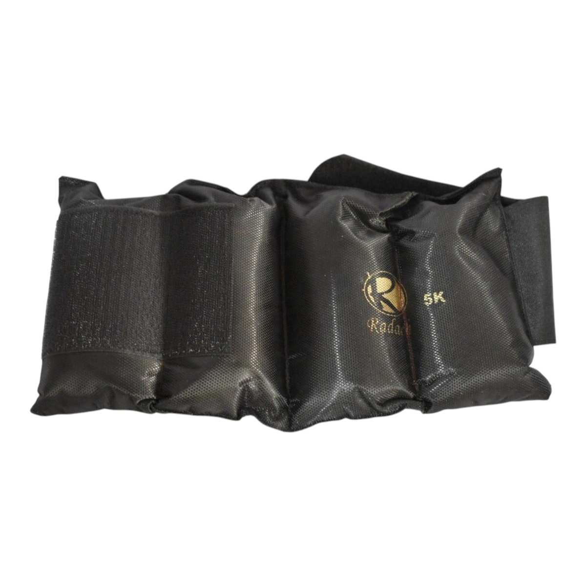 Polaina para pie Radach Sports de 5 kg en color negro con cierre de velcro ajustable para entrenamiento de fuerza