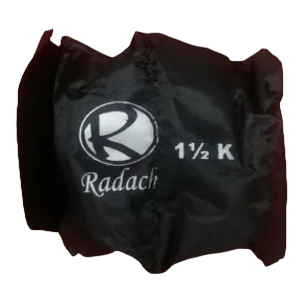 Par de polainas Radach Sports de 1.5 kg en color negro para entrenamiento de fuerza y resistencia