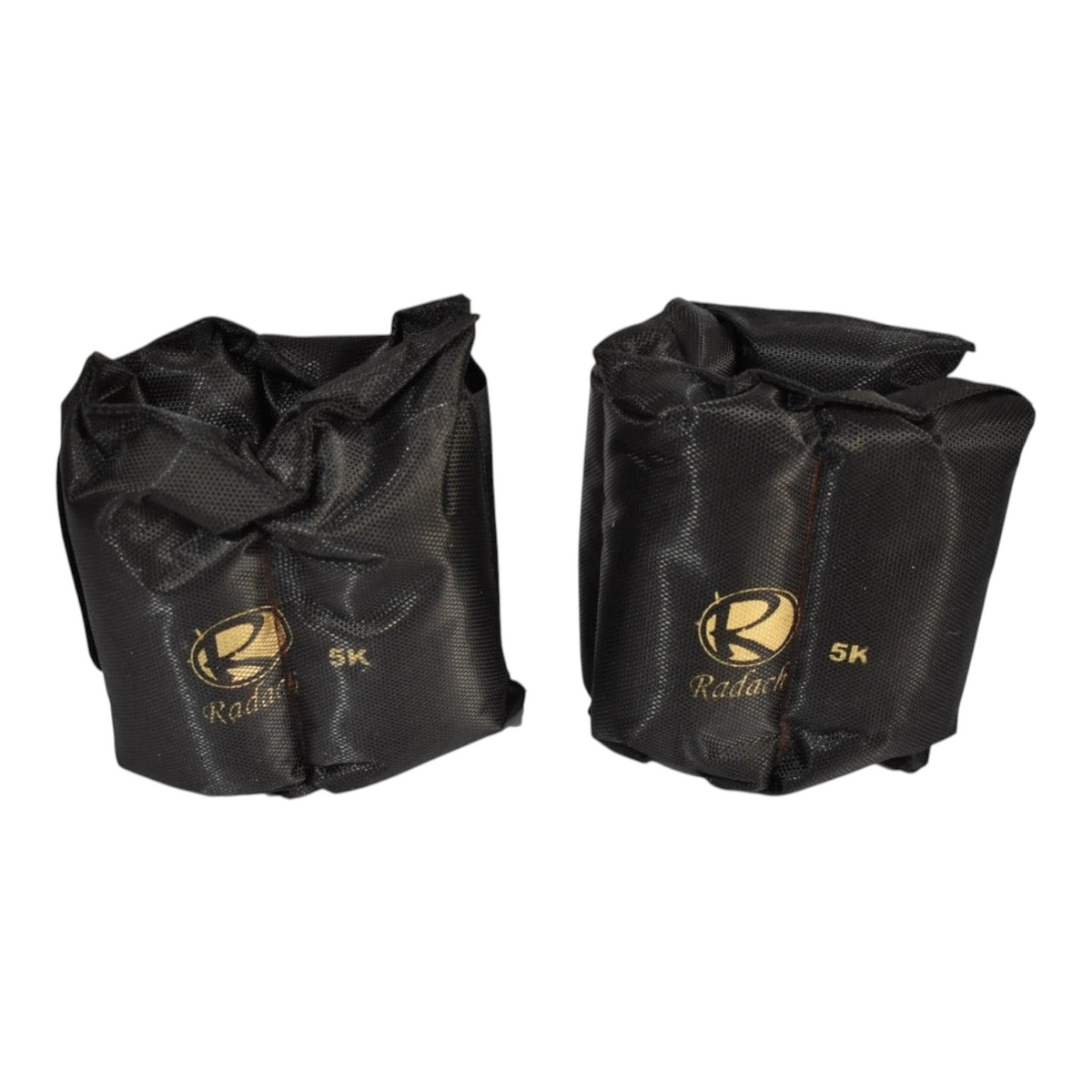 Par de polainas Radach Sports negras de 5 kg cada una para entrenamiento de fuerza y resistencia