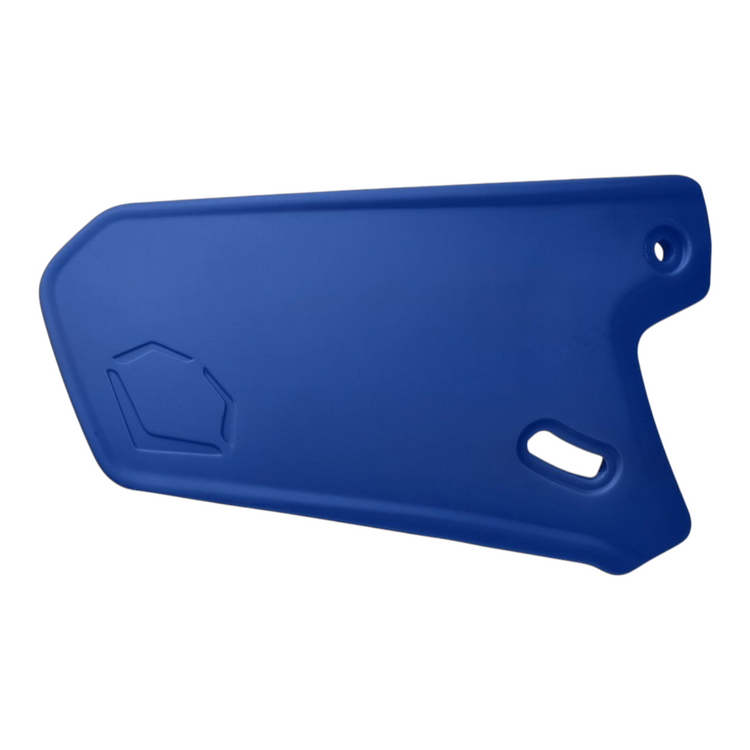Protector facial Radach Sports para casco de bateo Evoshield XVT en color azul rey con acabado mate