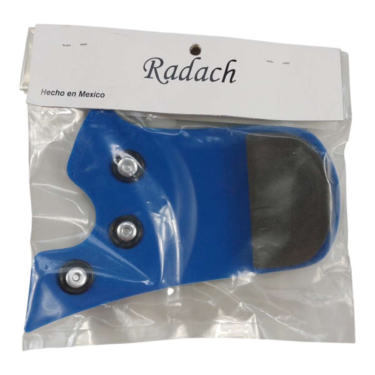 Protector facial Radach Sports azul para casco de bateador derecho con tornillos de montaje en empaque original