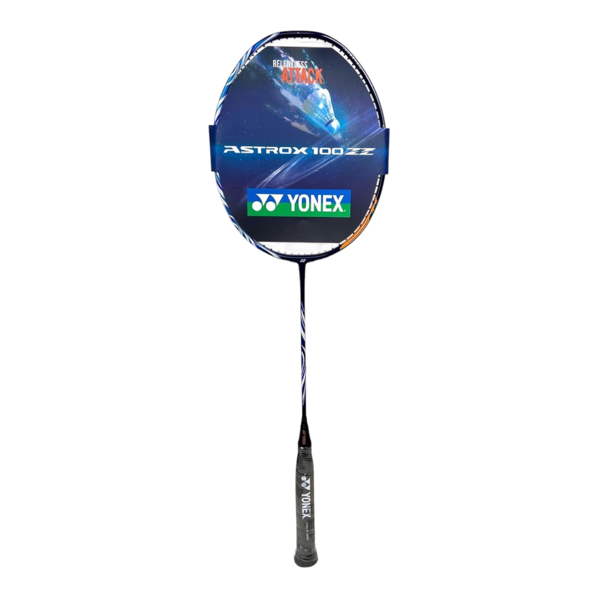 Raqueta de bádminton Radach Sports Yonex Astrox 100 ZZ en color azul marino oscuro con diseño profesional