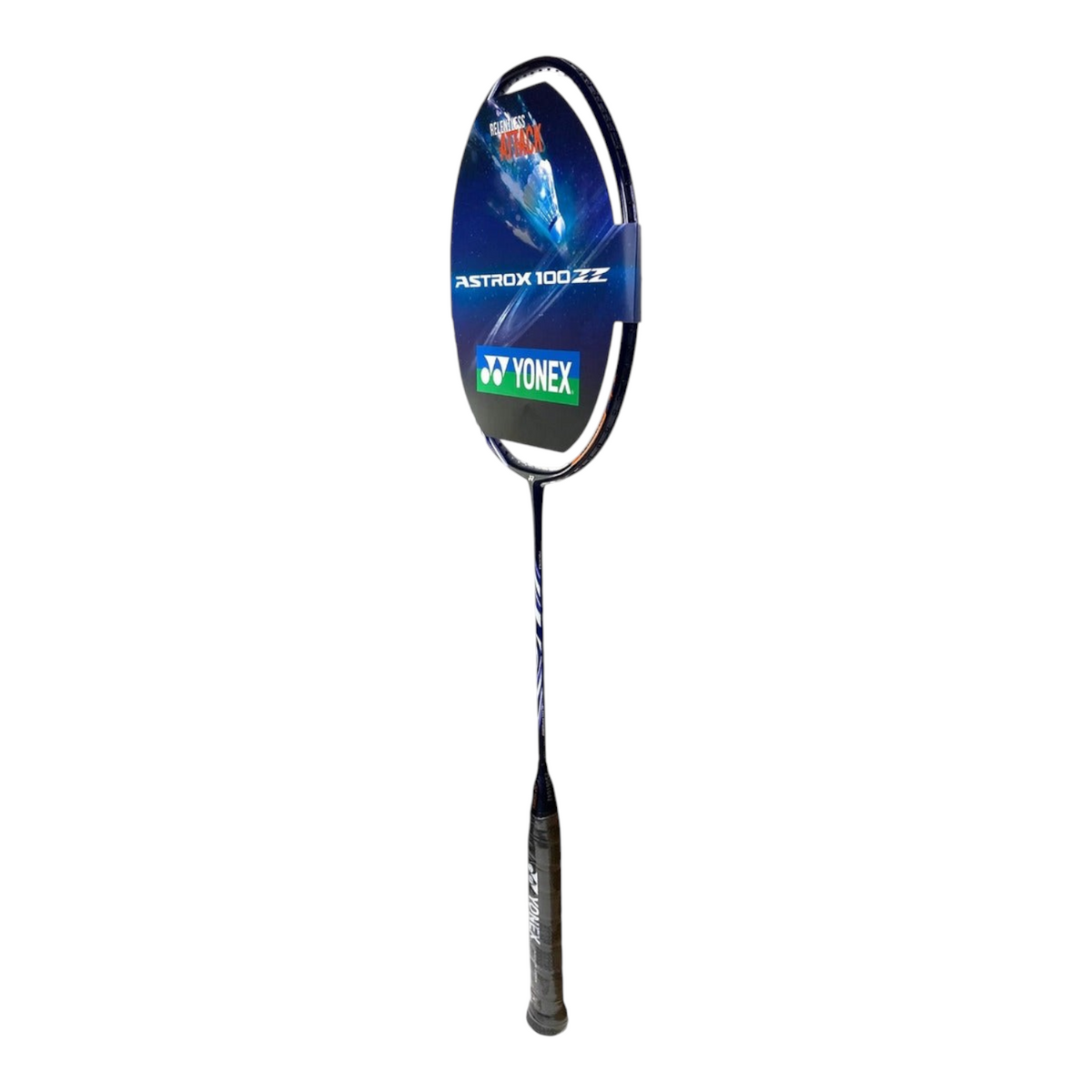 Raqueta de bádminton Radach Sports Yonex Astrox 100 ZZ en color azul marino oscuro con diseño profesional