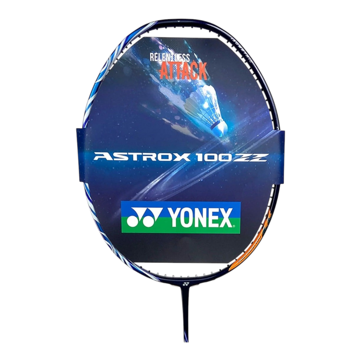 Raqueta de bádminton Radach Sports Yonex Astrox 100 ZZ en color azul marino oscuro con diseño profesional de élite