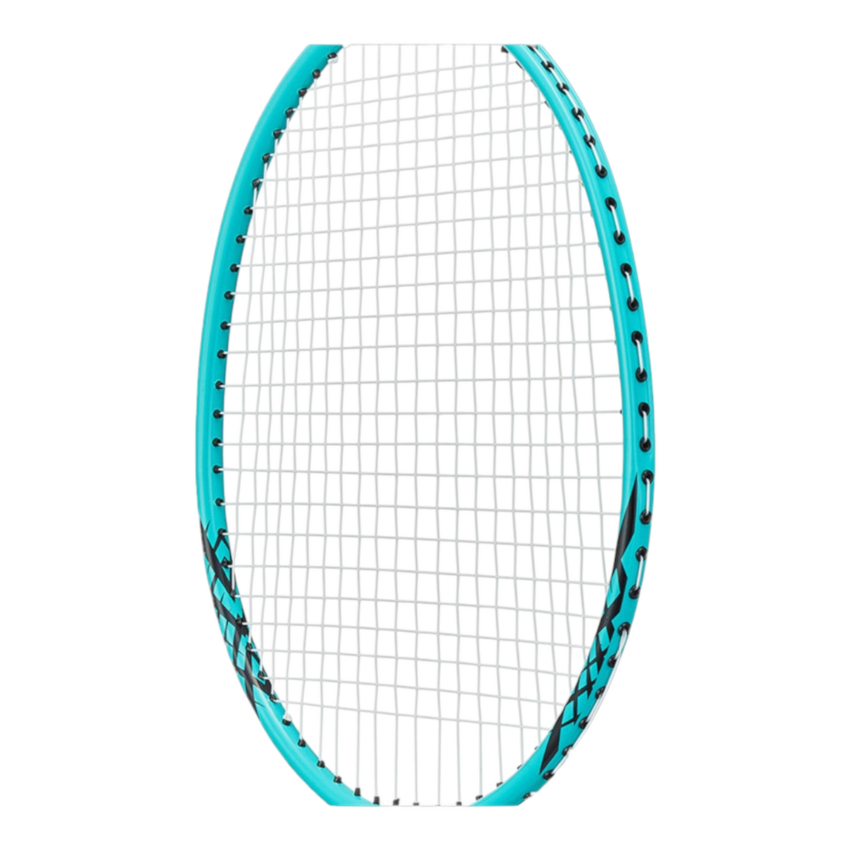 Raqueta de bádminton Radach Sports Yonex B4000 color menta con marco de aluminio y encordado blanco