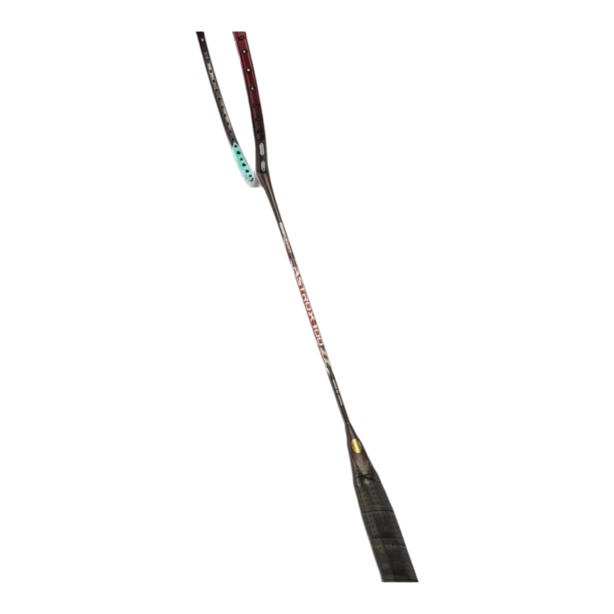 Raqueta de bádminton Yonex Astrox 100 ZZ Kurenai de Radach Sports en color rojo profundo con diseño profesional