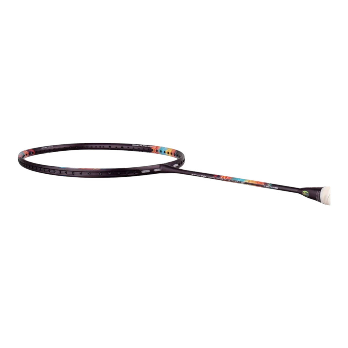 Raqueta de bádminton Radach Sports Yonex Nanoflare 700 Pro en color púrpura medianoche con diseño aerodinámico
