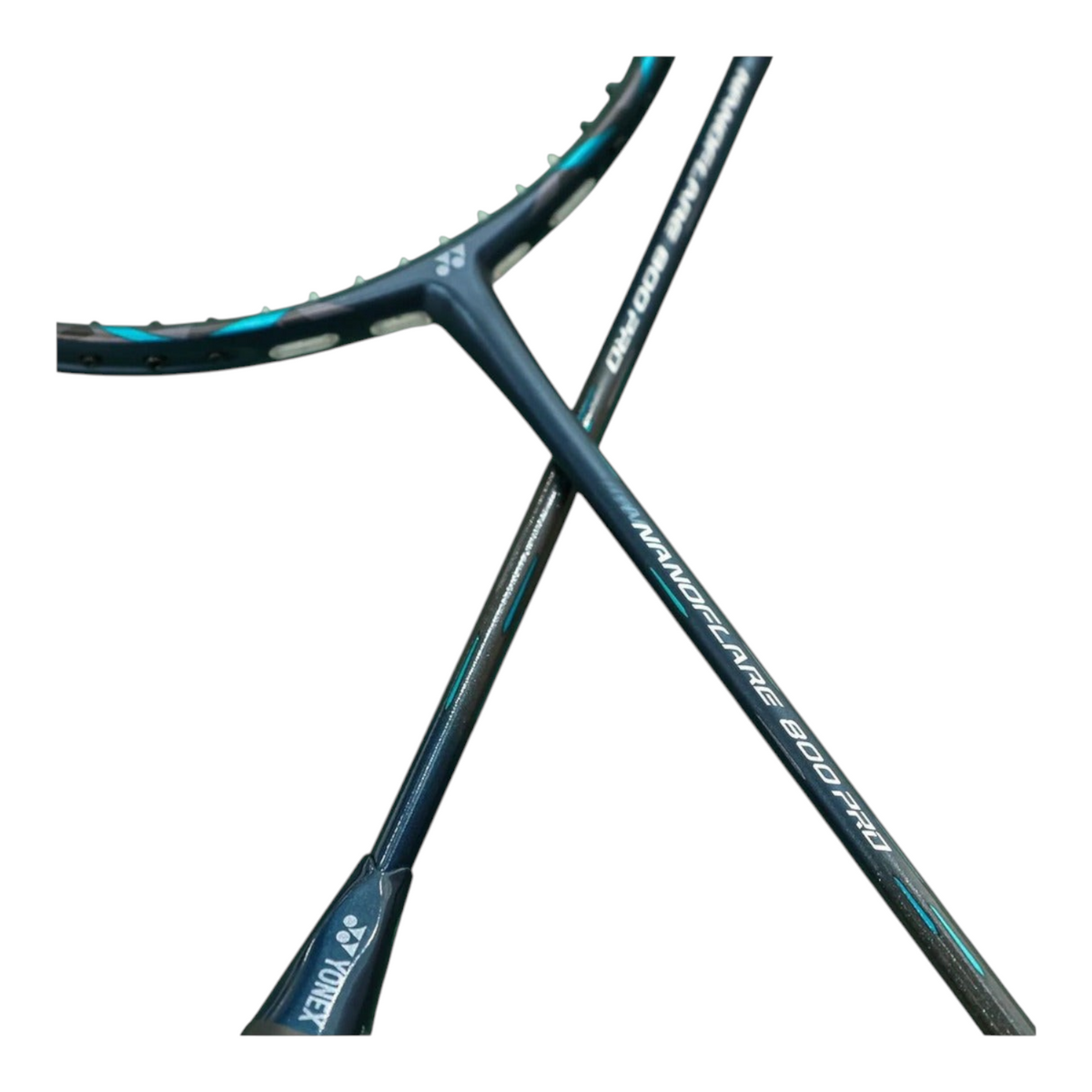 Raqueta de bádminton Radach Sports Yonex Nanoflare 800 Pro en color verde oscuro con diseño aerodinámico