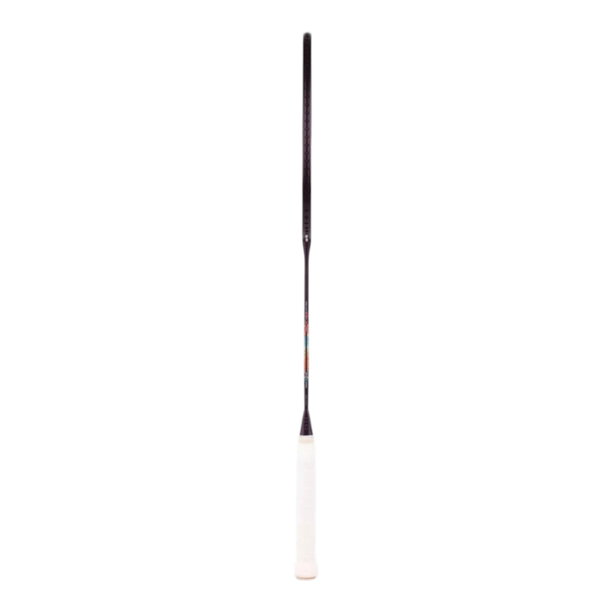 Raqueta de bádminton Yonex Nanoflare 700 Pro Midnight Purple de Radach Sports, vista lateral del perfil delgado