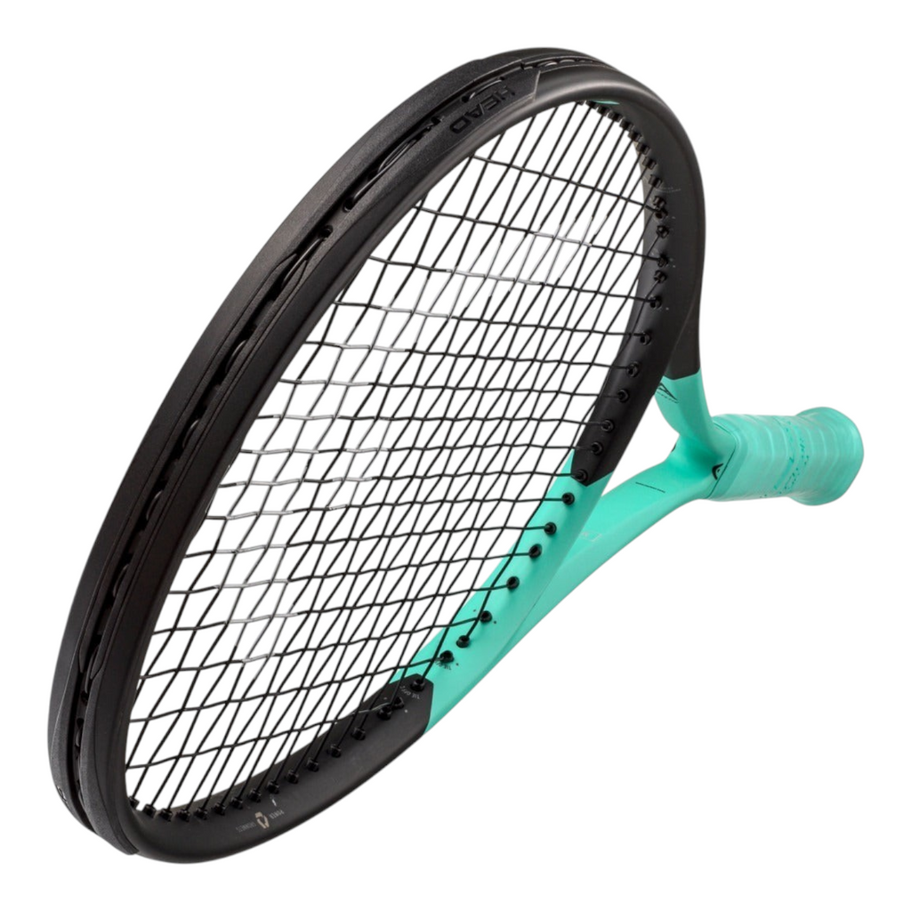 Raqueta de tenis Radach Sports Head Boom MP 2022 color negro y verde menta con tecnología Auxetic