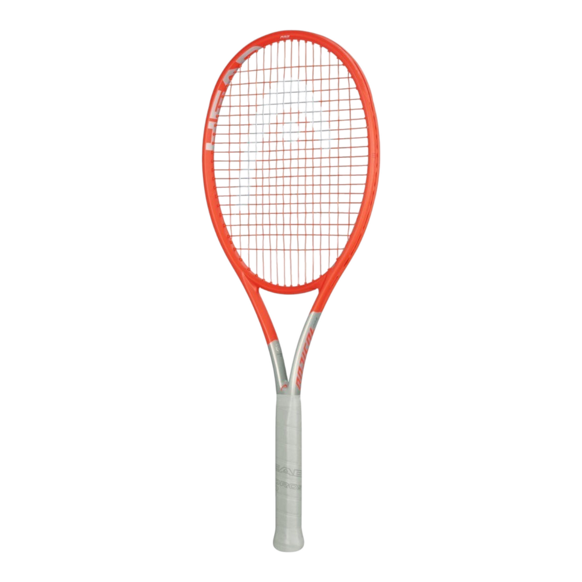 Raqueta de tenis Radach Sports Head Radical Pro Graphene 360+ en color naranja y gris con aro 98