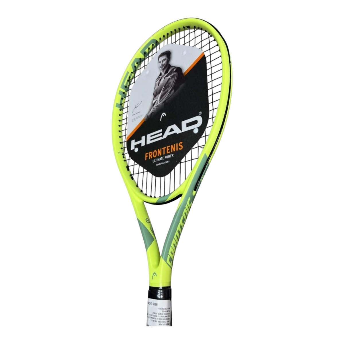 Raqueta de frontenis Radach Sports Head S2 Graphene en color amarillo neón con diseño de alto rendimiento