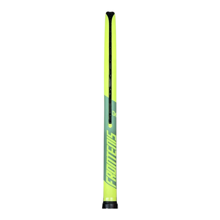 Raqueta de frontenis Head S2 Graphene de Radach Sports en color amarillo neón con detalles en verde oscuro