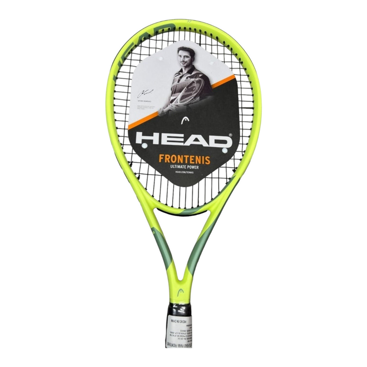 Raqueta de frontenis Radach Sports Head S2 Graphene en color amarillo neón con diseño de alto rendimiento
